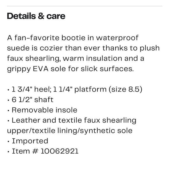 Sorel Explorer Next Joan Faux Shearling Black Boots size 8.5 - Picture 10 of 10